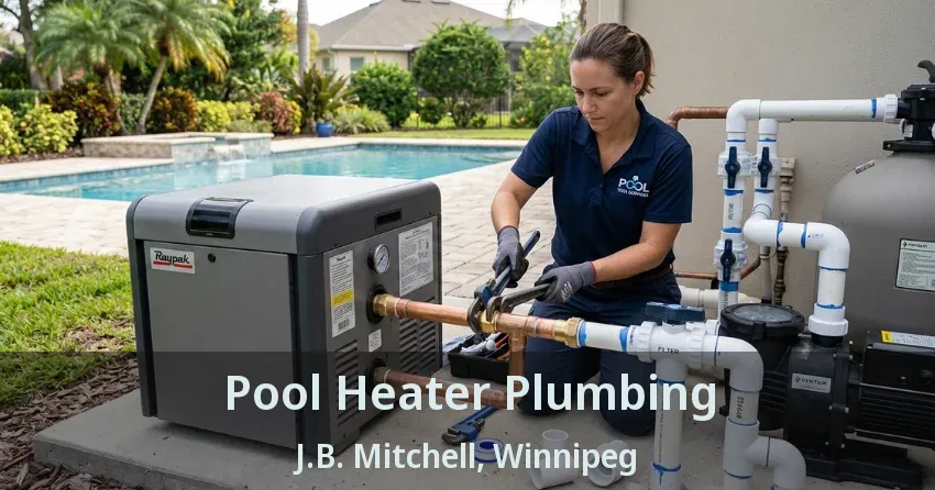 Pool Heater Plumbing J.B. Mitchell, Winnipeg - MB